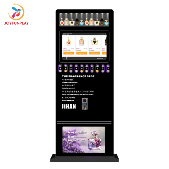 Joyfunplay - Standing Automatic perfume dispenser machine supplier- JFP Vending - Smart Vending Machine Manufacturer