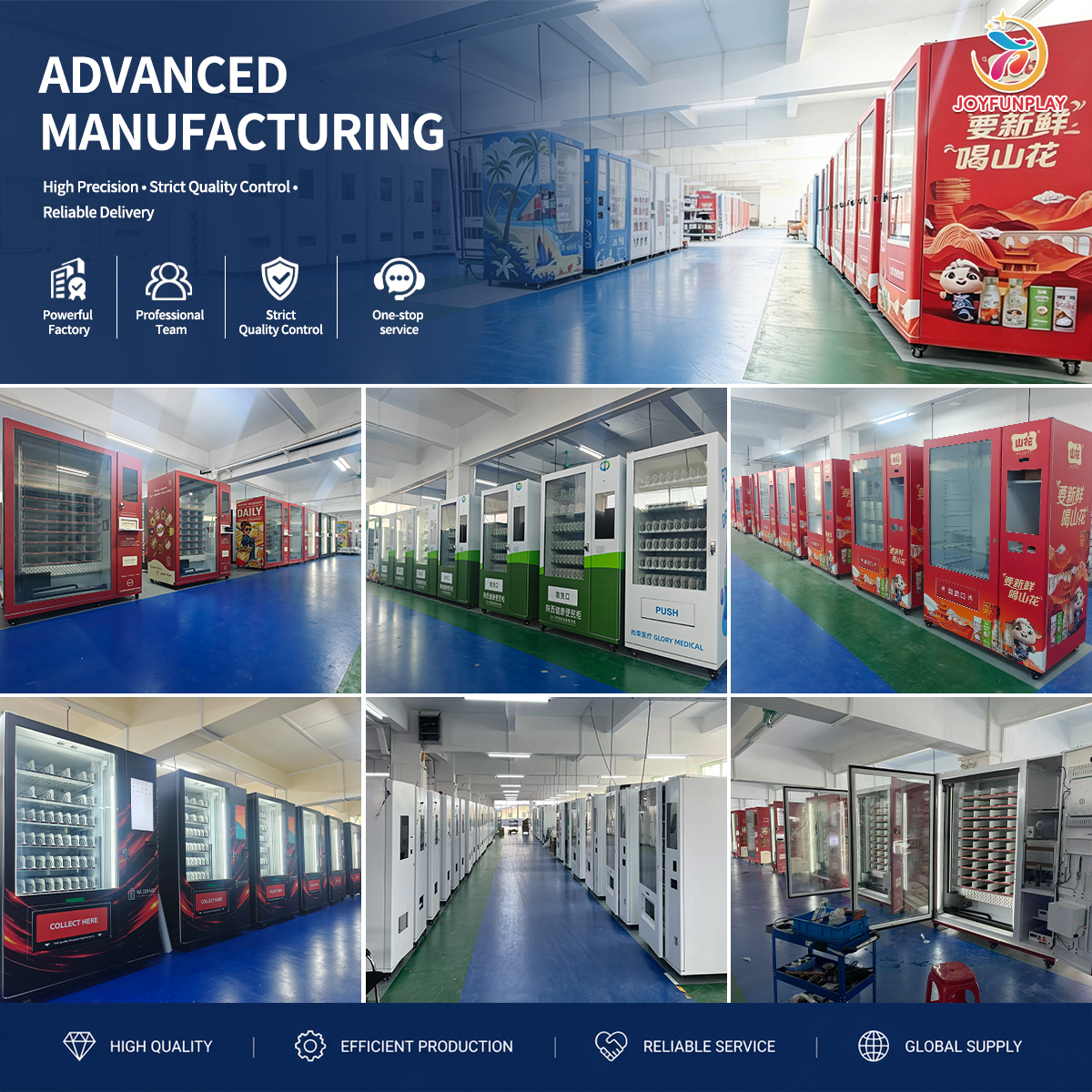 Joyfunplay - Hot Food Vending Machine Manufacturer for Smart Hot Meal Solutions - JFP Vending - Smart Vending Machine Manufacturer