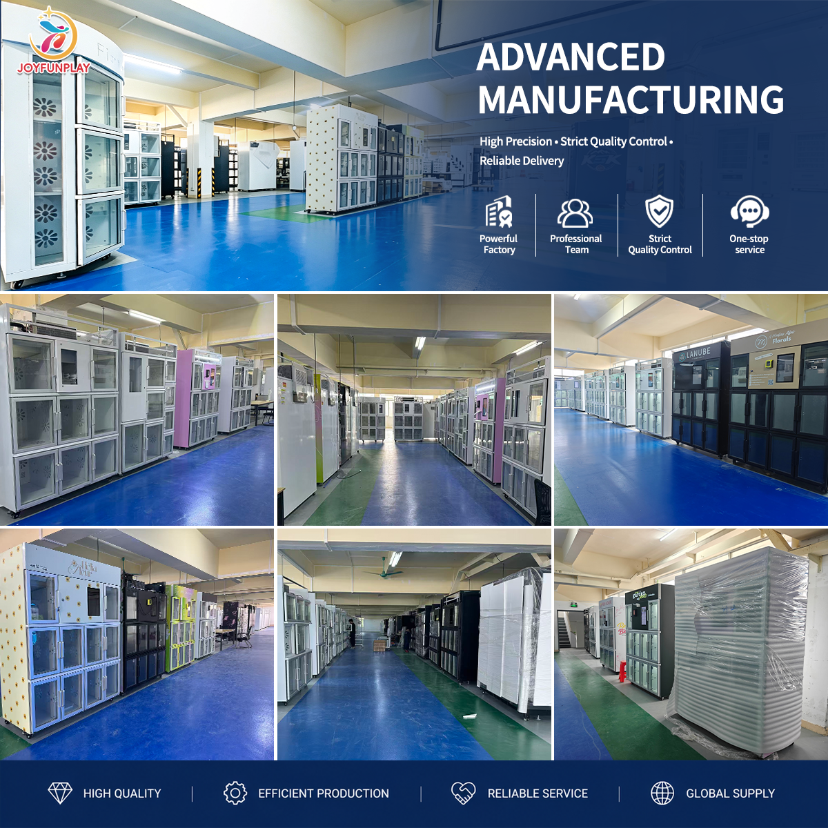 Joyfunplay - Refrigerated Floral Vending Machine Manufacturer- JFP Vending Machine Factory - Smart Vending Machine Manufacturer