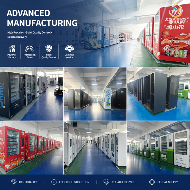 Joyfunplay - China Cashless Commercial Vending Machine - Source JFP Vending Factory Price - Smart Vending Machine Manufacturer
