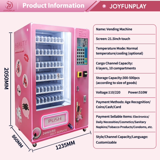 Joyfunplay - Ambient Age Verification Card Reader Vending Machine Factory -JFP Vending Machine - Smart Vending Machine Manufacturer