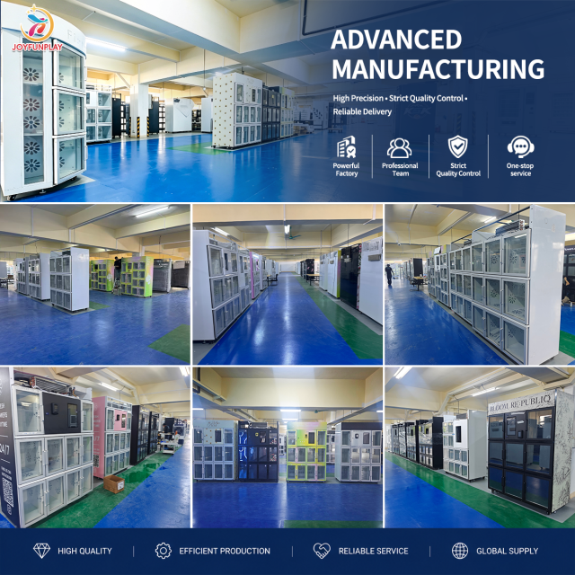 Joyfunplay - Custom 24 hour fresh flower vending kiosk machine- JFP Vending Machine Factory - Smart Vending Machine Manufacturer