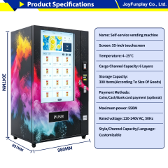 Joyfunplay - Premium Ultra-Large Screen Smart Vending Kiosk Manufacturer -JFP Vending Factory - Smart Vending Machine Manufacturer