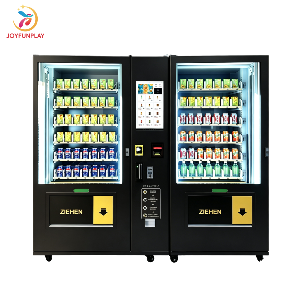 Joyfunplay - Glass Front Elevator Vending Machine With Large Capacity -JFP Vending Machine - Smart Vending Machine Manufacturer