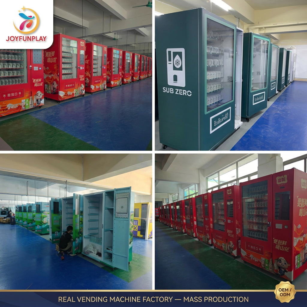 Joyfunplay - Touch screen Cold Drink Elevator Vending Machines supplier-JFP Vending - Smart Vending Machine Manufacturer