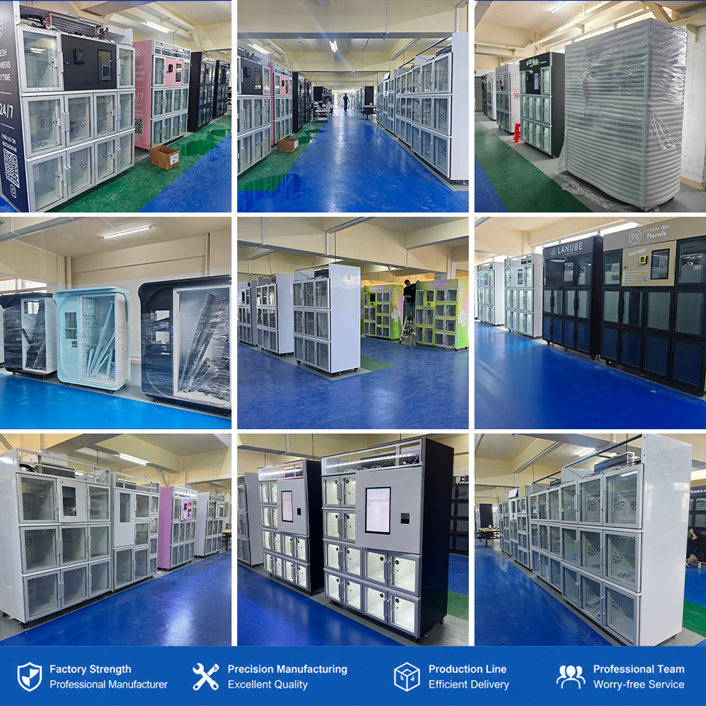 Joyfunplay - Custom Smart Bouquet Vending Machine Manufacturer- JFP Vending Machine Factory - Smart Vending Machine Manufacturer