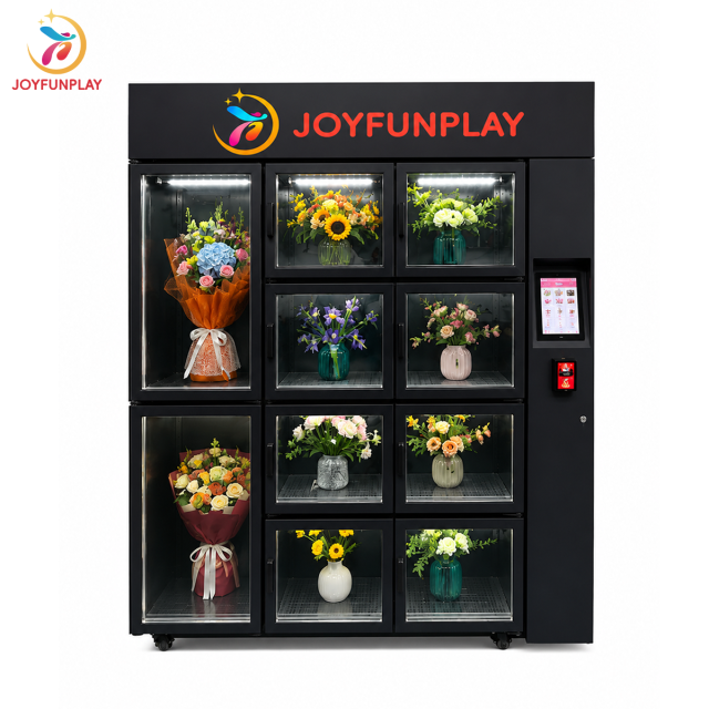 Joyfunplay - Custom Smart Bouquet Vending Machine Manufacturer- JFP Vending Machine Factory - Smart Vending Machine Manufacturer