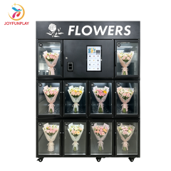 Joyfunplay - Automatic fresh flower vending machine for sale- JFP Vending Machine Factory - Smart Vending Machine Manufacturer