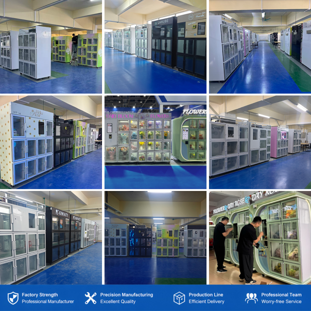 Joyfunplay - Automatic fresh flower vending machine for sale- JFP Vending Machine Factory - Smart Vending Machine Manufacturer