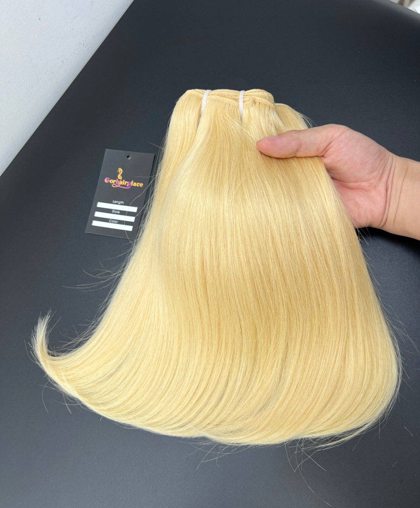 Cambodian Raw 613 Straight Bundles