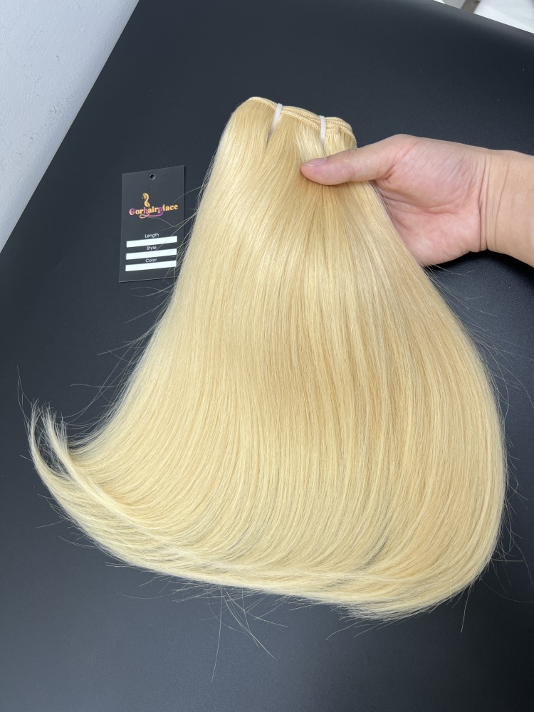 Cambodian Raw 613 Straight Bundles