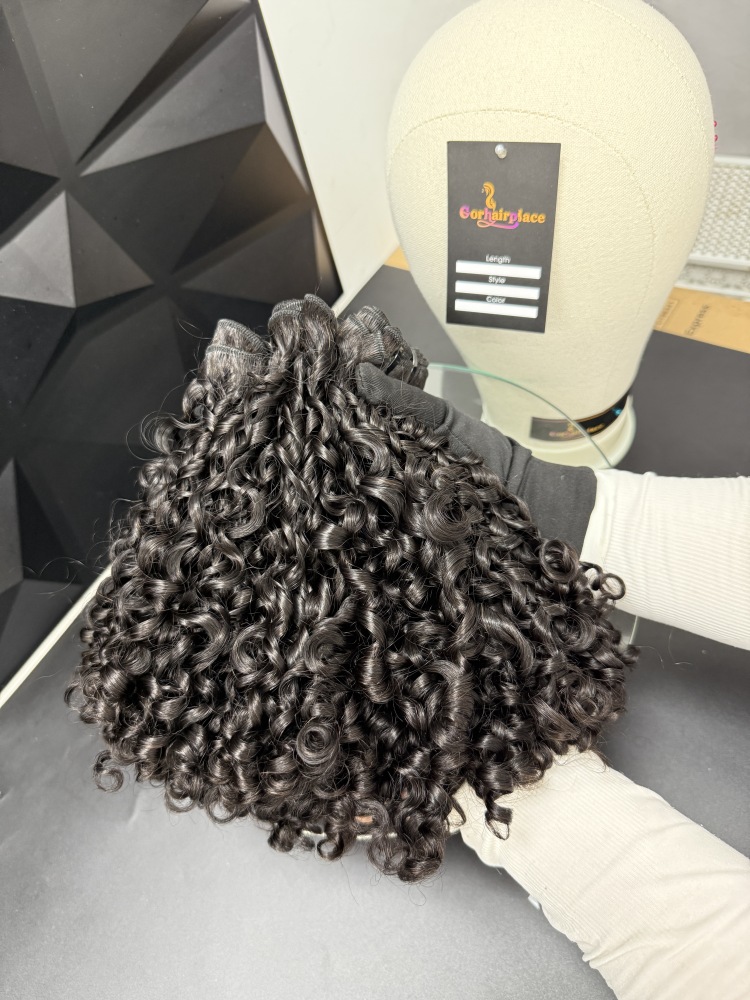 Luxury Virgin Double Drawn Exotic Curly