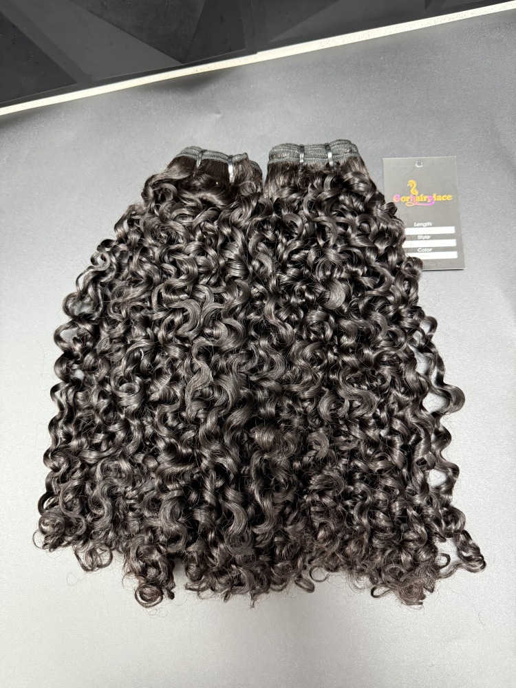 Luxury Virgin Double Drawn Exotic Curly