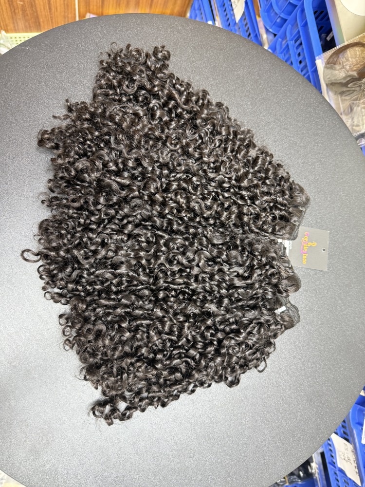 Luxury Virgin Double Drawn Exotic Curly