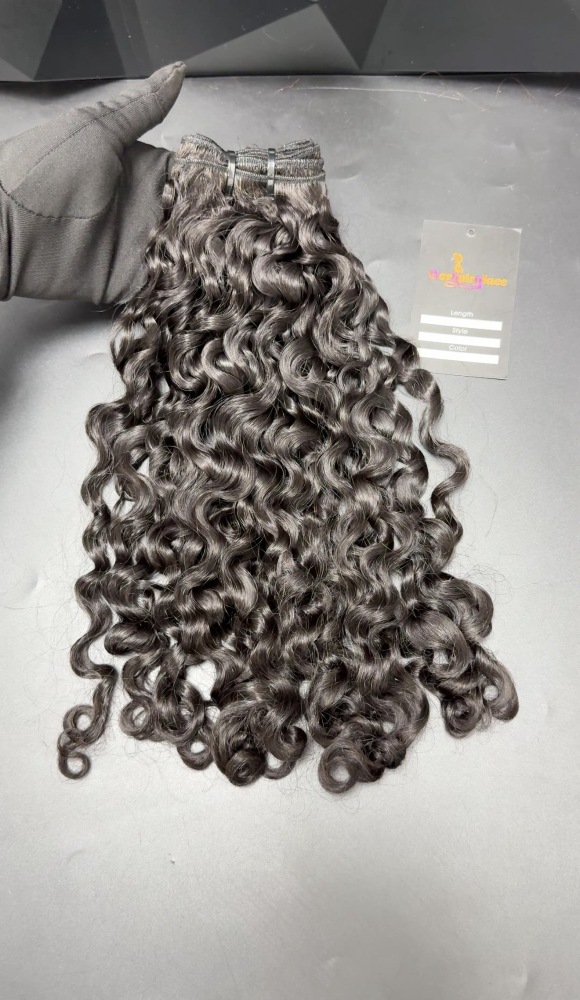 Double Drawn Luxury Virgin Hair Bundle Lush Curly