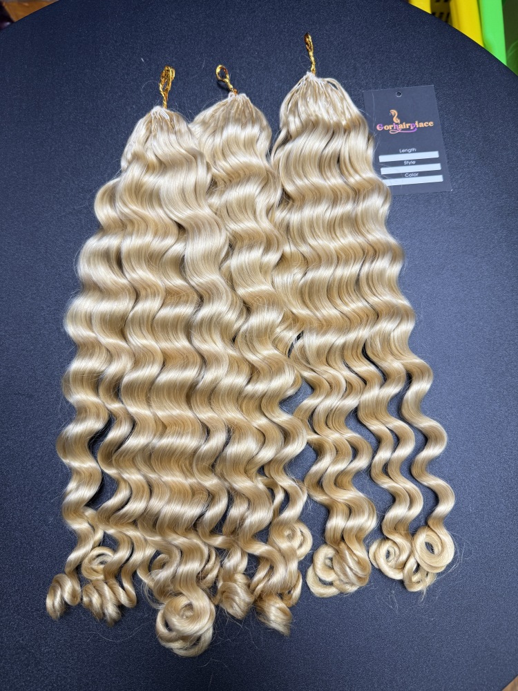 613 Color Crochet Hair Loose Deep Wave
