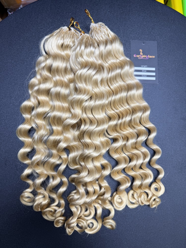 613 Color Crochet Hair Loose Deep Wave