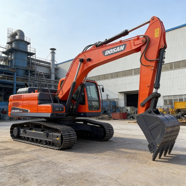 二手斗山DX300LC-9C挖掘机 | 低工作小时数，原装发动机，适用于矿业和建筑业