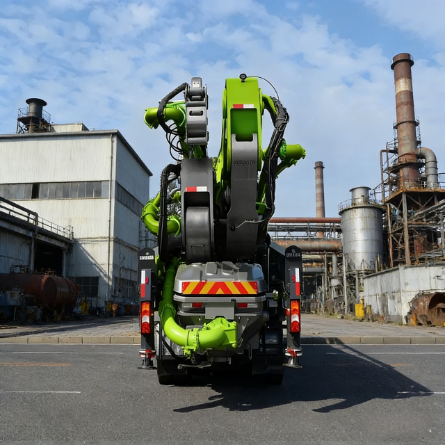 63X-7RZ 62m Concrete Pump Truck | High Efficiency Diesel Cement Boom Pump