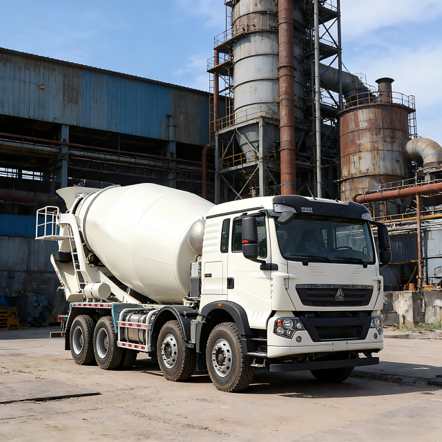 HOWO 8×4 二手混凝土搅拌车 | 中国制造 欧5 工程车辆