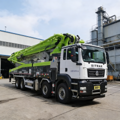 用于高层建筑施工的重型63米混凝土臂架泵车