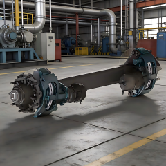 金盛盘式制动车轴——高性能、高可靠性的拖车车轴解决方案