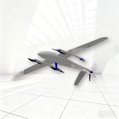 LH-MJY3200 UAV 25kg Max Take-off Weight | Vertical Take-off Landing Drone for Sale