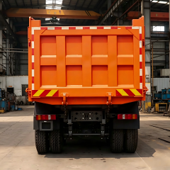 豪沃12轮自卸车出售 - 中国重汽8×4 451-500马力新型翻斗车