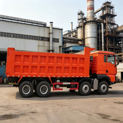 豪沃12轮自卸车出售 - 中国重汽8×4 451-500马力新型翻斗车