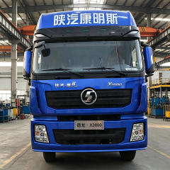 高品质陕汽X3000 8x4围栏货车，全新手动挡，351-450马力