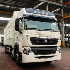 New Sinotruk HOWO 8X4 Manual Fence Cargo Truck 351-450hp Heavy Duty