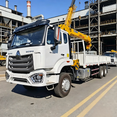 New Howo TX400 Truck Mounted Crane – High Performance Lorry Loader for Heavy Lifting