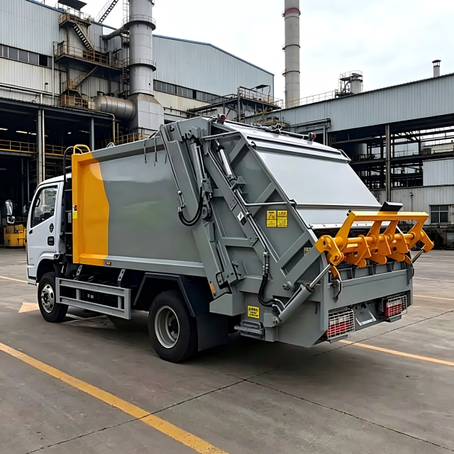 4x2柴油压缩式垃圾车 | 12立方米二手东风垃圾车出售