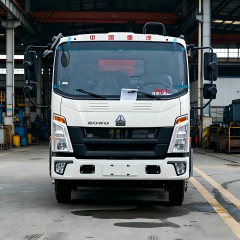 可靠的二手豪沃（HOWO）4x2垃圾车 – 高压缩比，一年保修