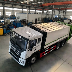 东风牌滚装式垃圾车 | 6x4底盘，适用于散装垃圾运输