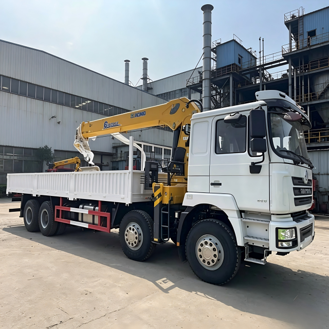 陕汽底盘10吨GSQZ200.4起重卡车 | 起升高度10米-15米