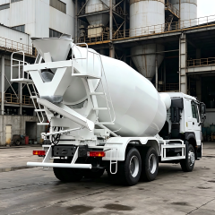 HOWO Used Wet Shotcrete Mixer Truck for Sale - High Productivity Heavy Duty Engineering Vehicle