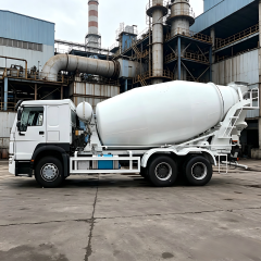 HOWO Used Wet Shotcrete Mixer Truck for Sale - High Productivity Heavy Duty Engineering Vehicle