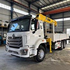 Howo Truck with Crane for Sale | 440HP 10-15m Lifting Height | Used & Reliable