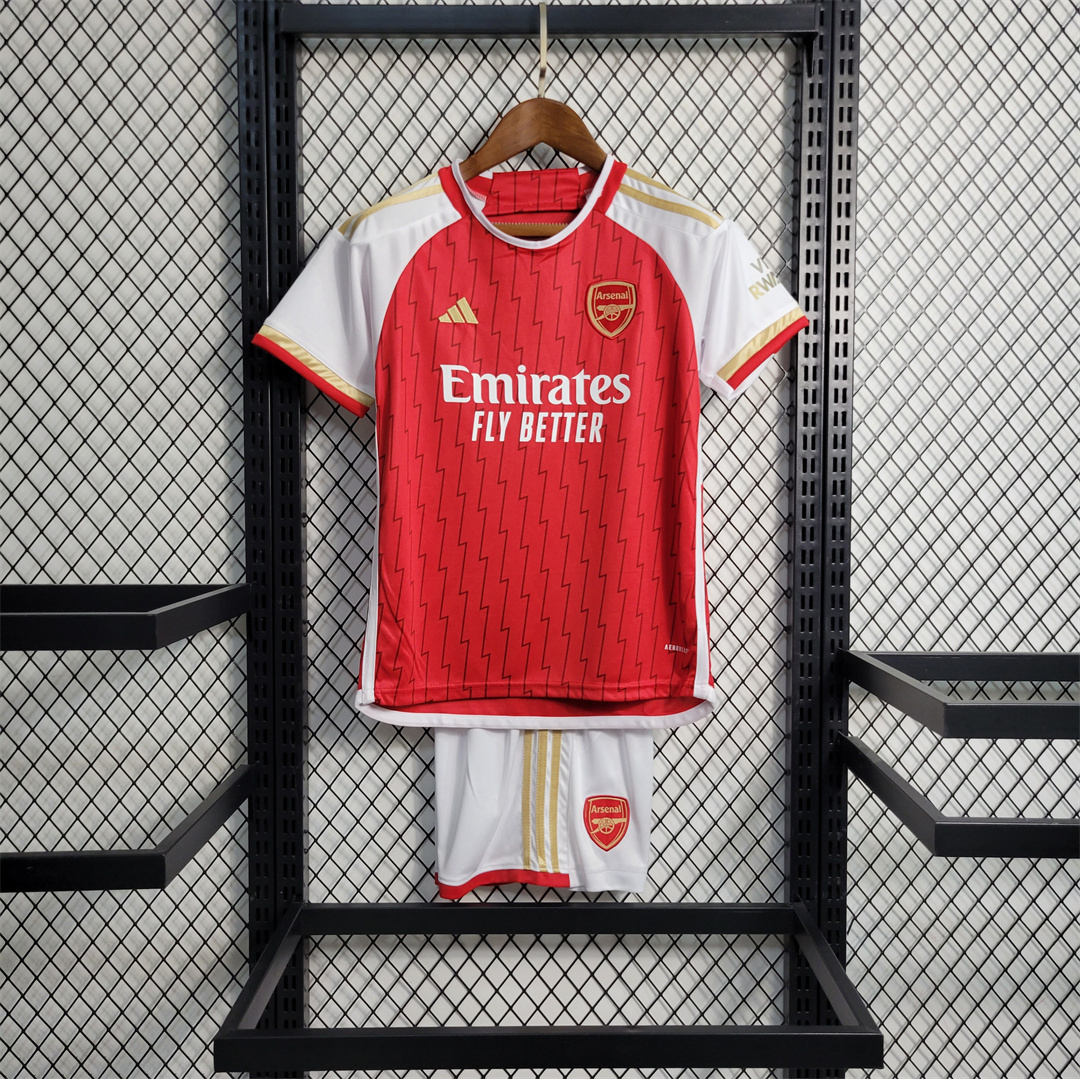 23-24 Arsenal Home Kids Kit(Jersey+Shorts)
