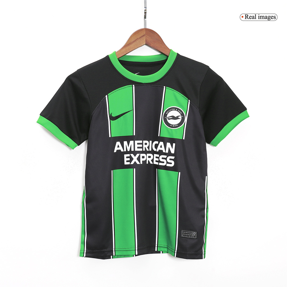 23-24 Brighton & Hove Albion Away Kids Kit (Jersey+Shorts)