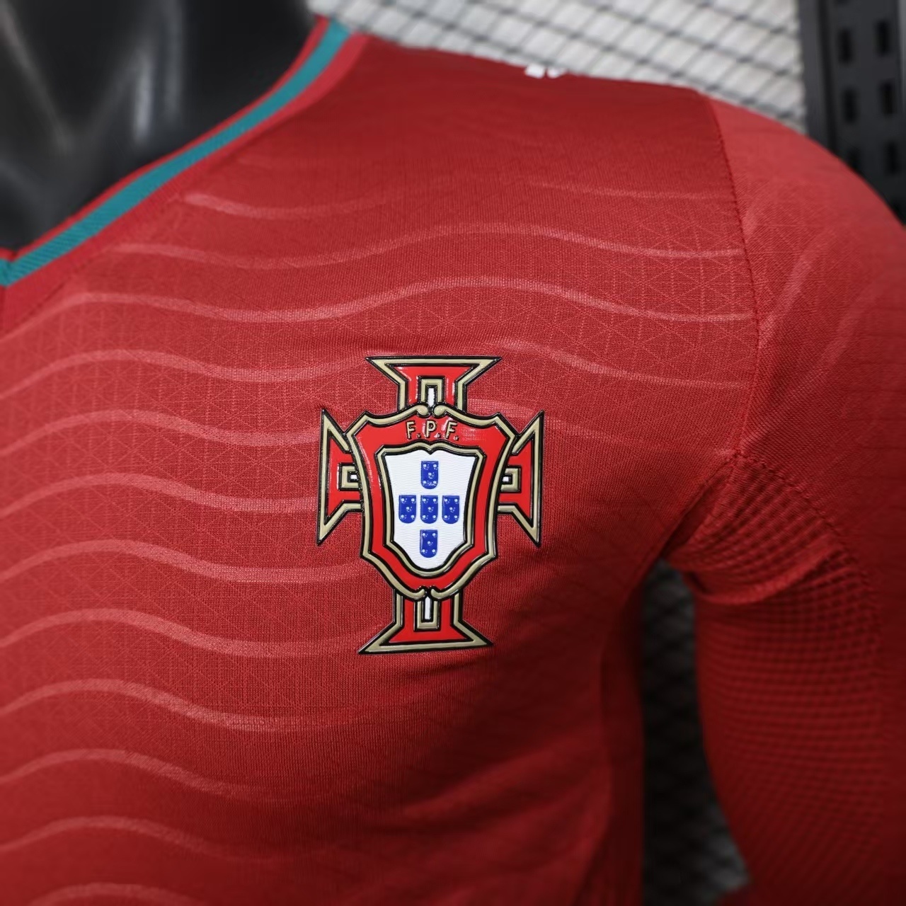 2026 Portugal  Home World Cup Soccer Jersey Player Version Long Sleeve