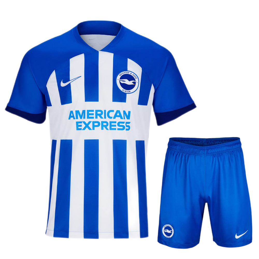 23-24 Brighton & Hove Albion Home Kit (Jersey+Shorts)