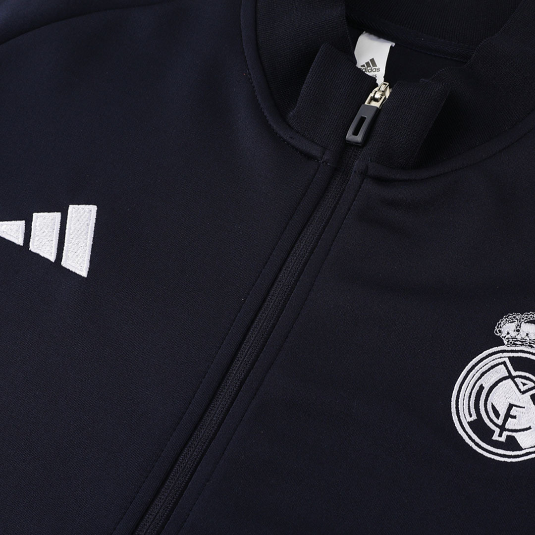 Real Madrid Training Kit (Jacket+Pants) Black 2023/24