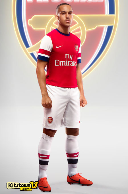 2012-13 Arsenal Home Retro Kit Vintage Shirt Player Edtion Long Sleeve