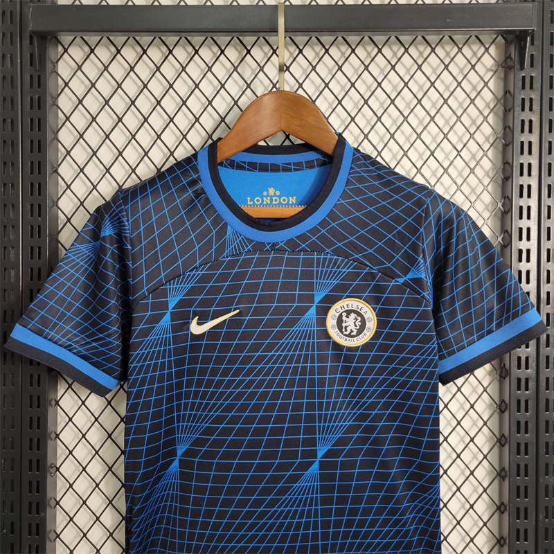 23-24 Chelsea Away Kids Kit(Jersey+Shorts)