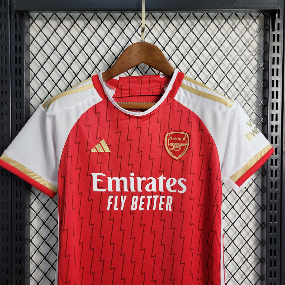 23-24 Arsenal Home Kids Kit(Jersey+Shorts)