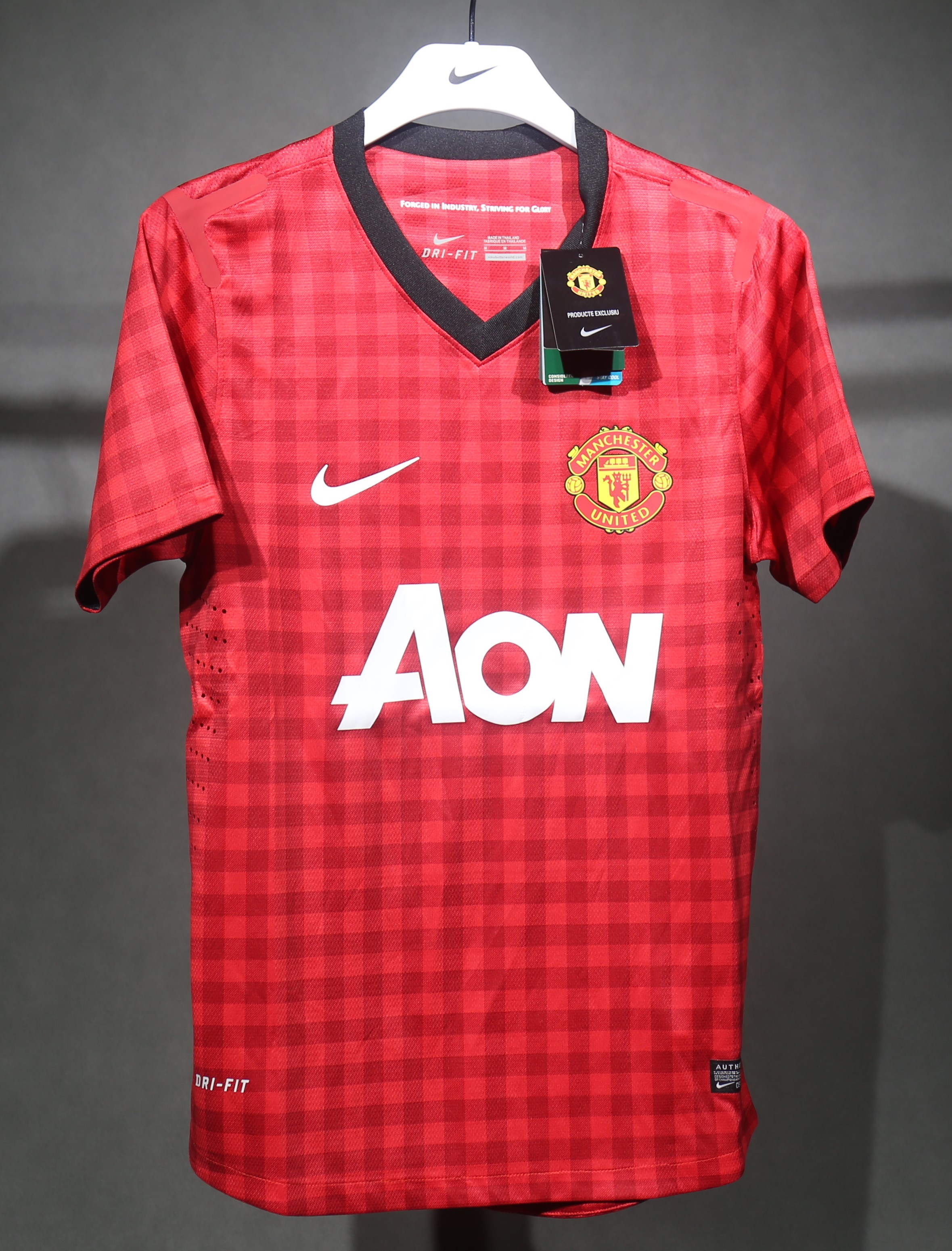 12-13 Manchester United Home Retro Jersey Player Edtion