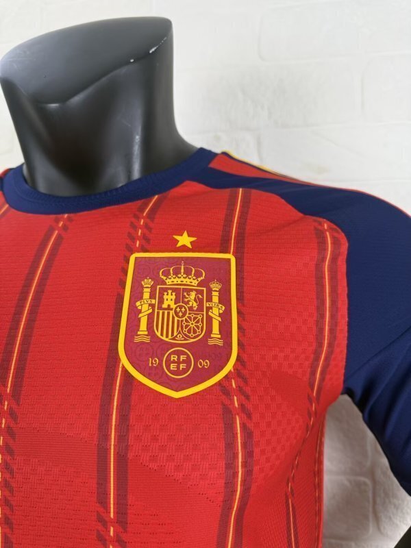2026 Spain Home World Cup Soccer Jersey Authentic Shirt