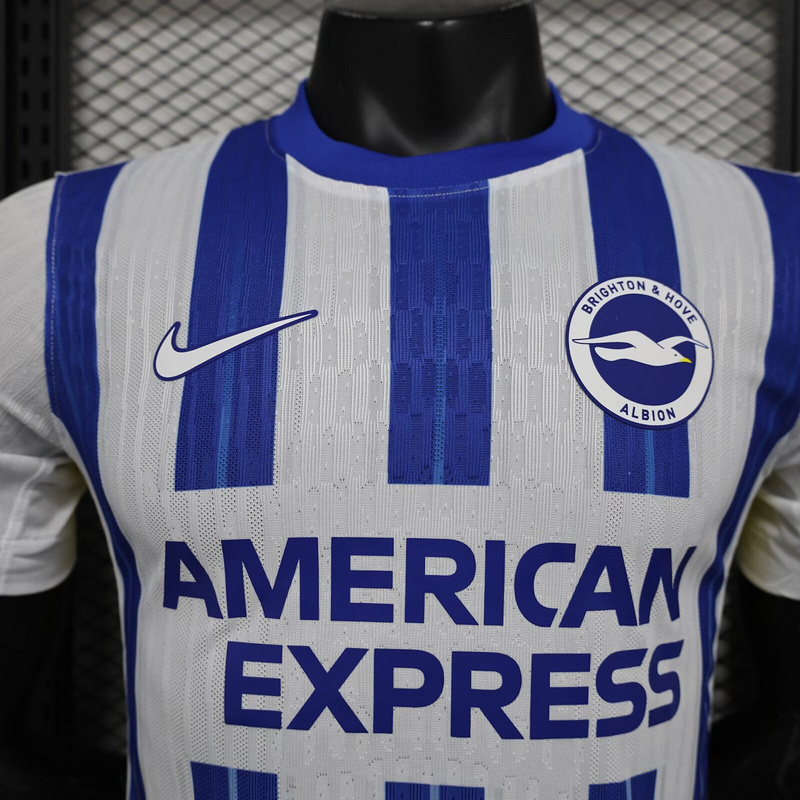 24-25 Brighton & Hove Albion Home Jersey Player Version